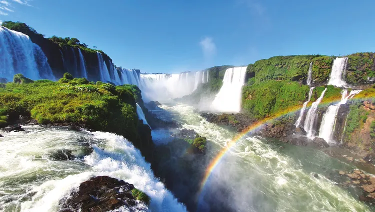 Les chutes d'Iguaçu au Brésil 