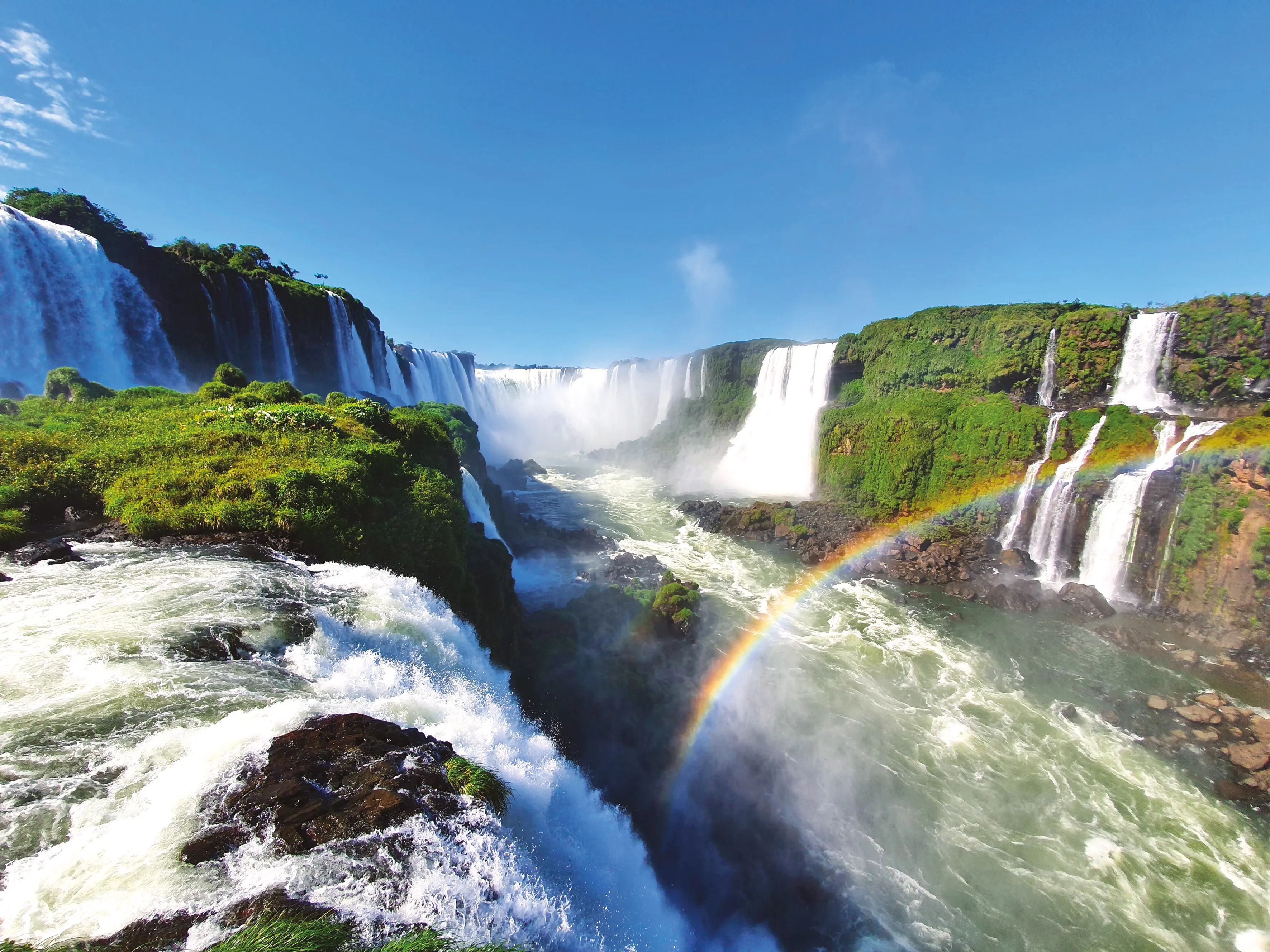 Les chutes d'Iguaçu au Brésil 