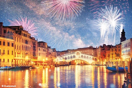 Vignette nouvel an à Venise 