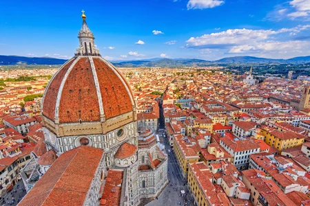Florence vue du ciel 