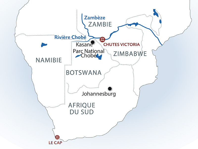 Carte Lointaine Zambeze - 14F