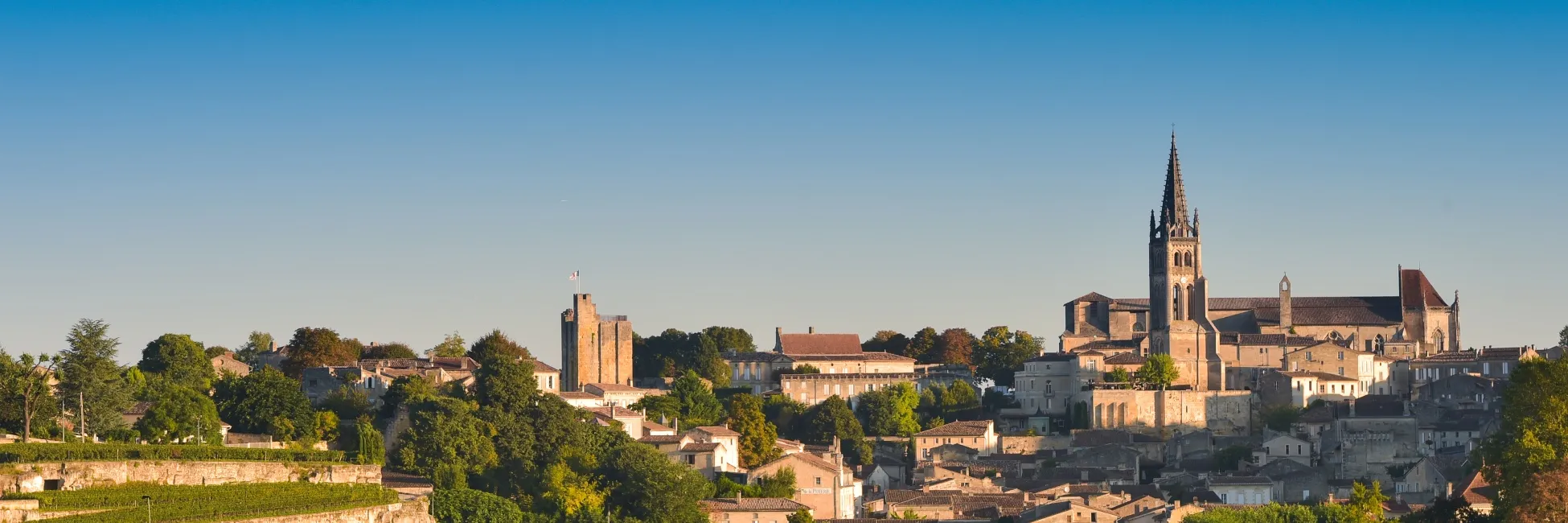 Petite ville de Saint-Emilion 