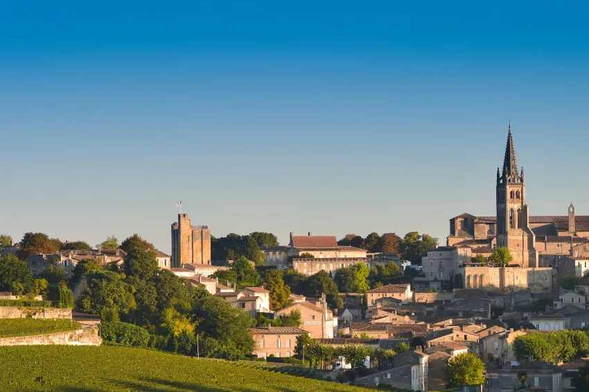 Petite ville de Saint-Emilion 