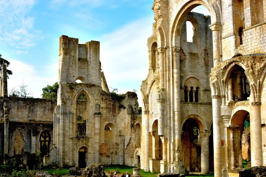 L'abbaye de Jumièges 