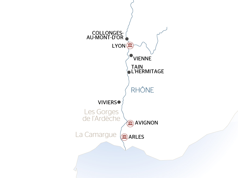 Croisière Escales incontournables du Rhône entre Lyon, la Camargue et la Provence (formule port/port) - 8