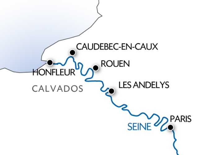 Carte Fluviale Seine - SIP