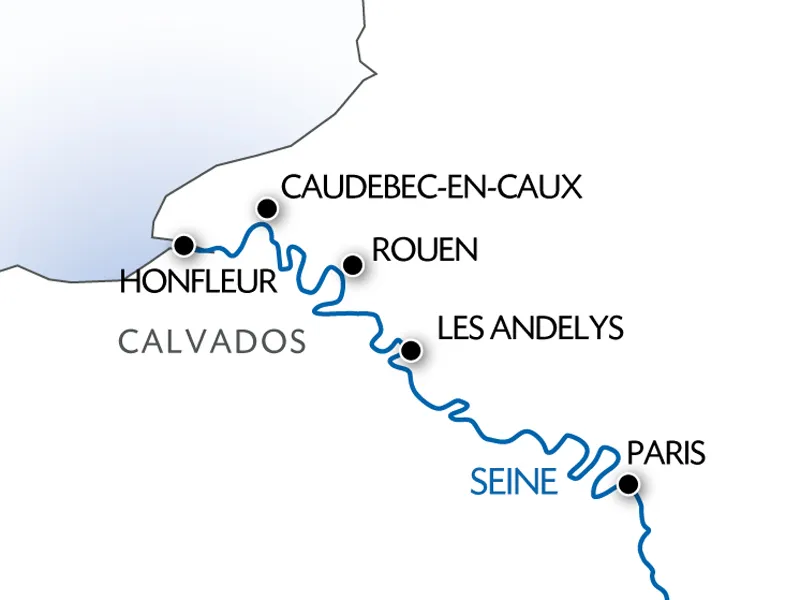 Carte Fluviale Seine - SIP