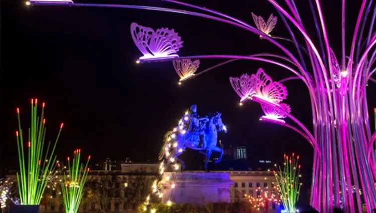 Vignette fête des lumières à Lyon