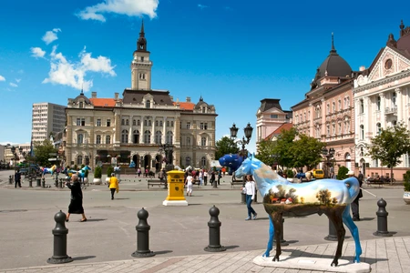 Ville de Novi Sad en Serbie