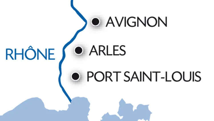 Carte Fluviale Rhône - APA