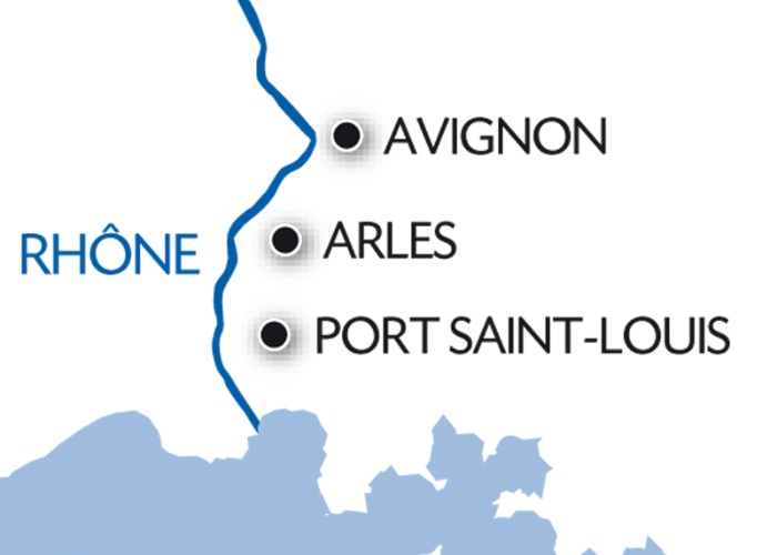 Carte Fluviale Rhône - APA