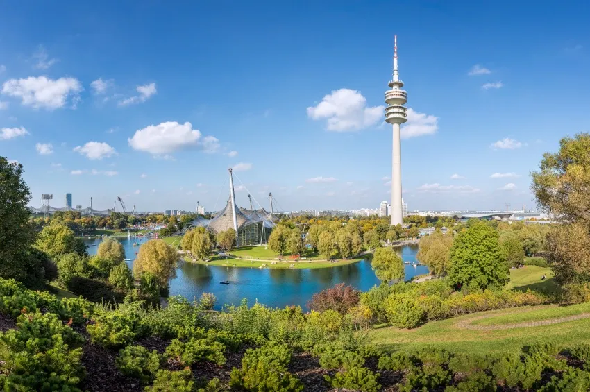 Le parc Olympique de Munich 