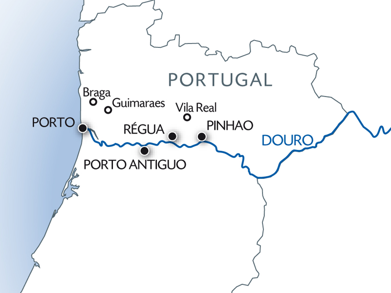 Carte Fluviale Douro 