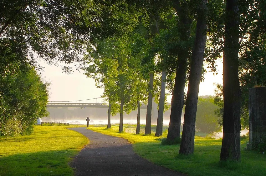 Promenade sur les bords de Loire 