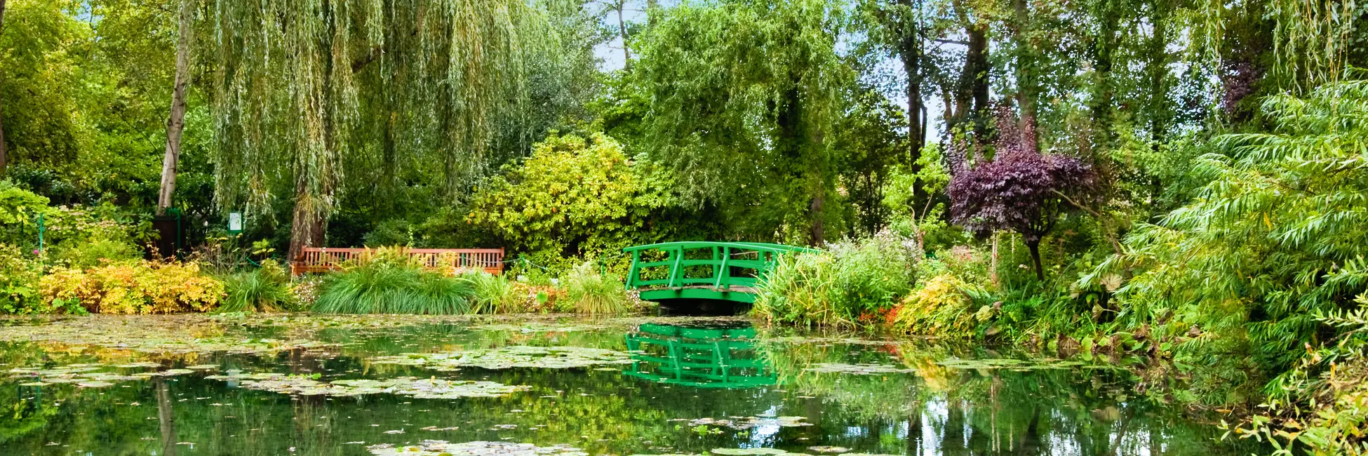 Mare dans le jardin de Monet à Giverny 