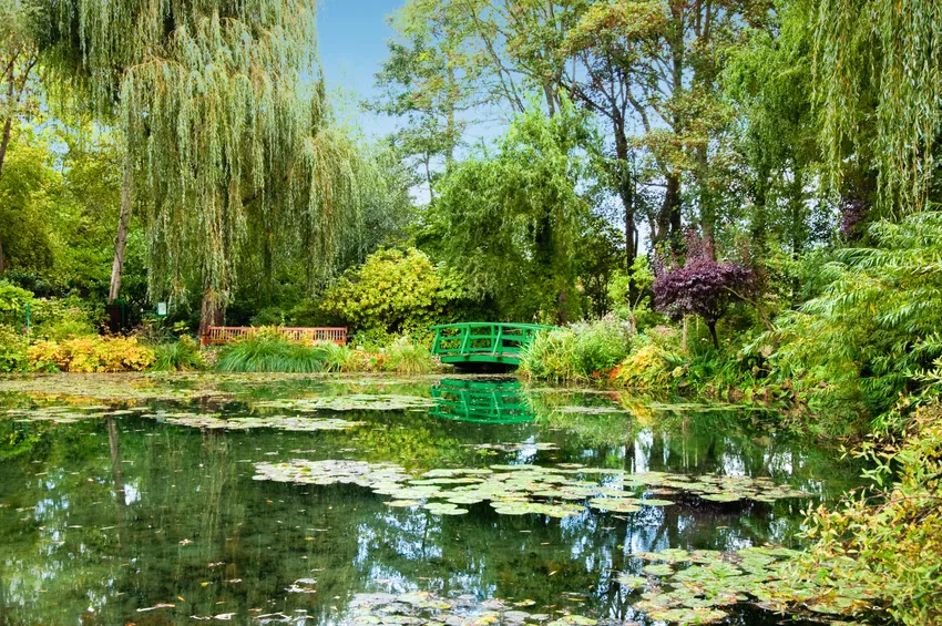 Mare dans le jardin de Monet à Giverny 