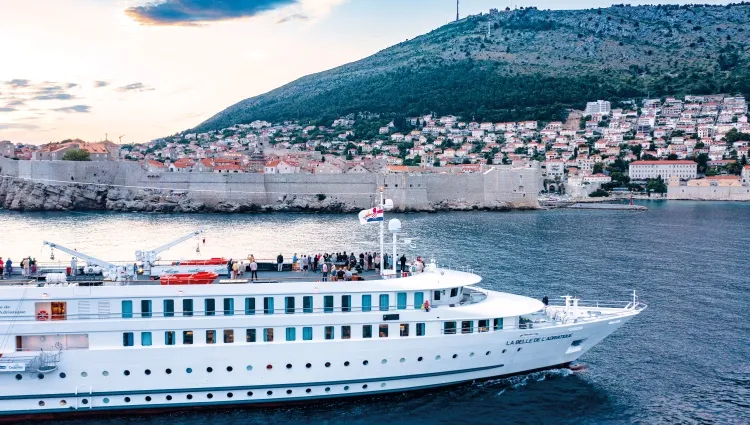 Vue sur Dubrovnik de La Belle de l'Adriatique 