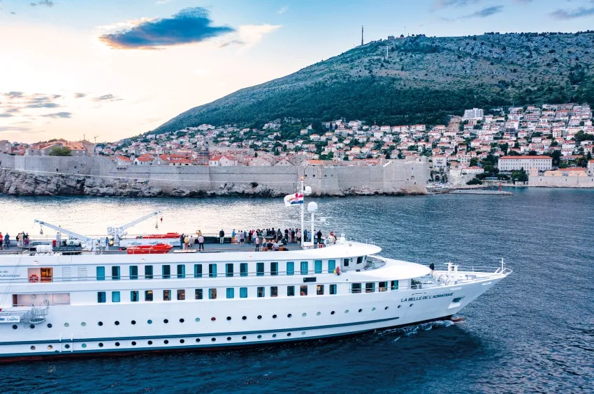 Vue sur Dubrovnik de La Belle de l'Adriatique 