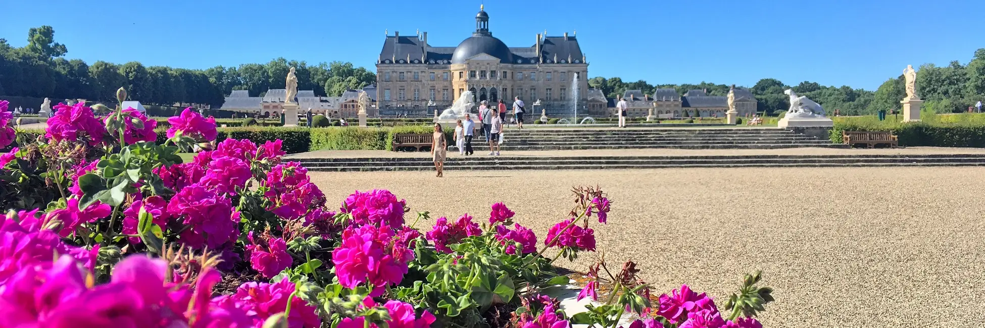 Le jardin du château de Vaux-le-Vicomte 