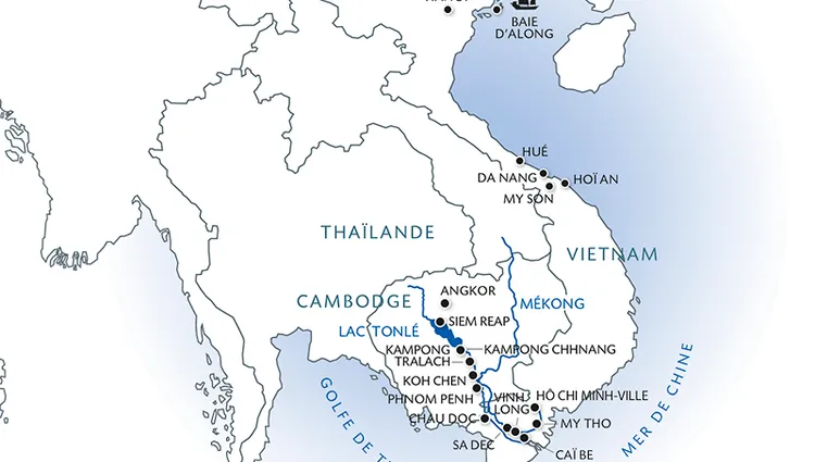 Carte Lointaine Mekong - 19H