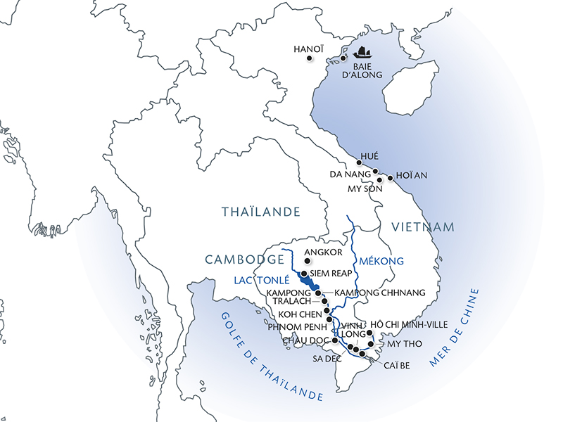 Carte Lointaine Mekong - 19H