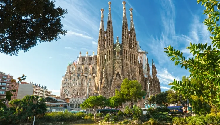 La Sagrada Familia à Barcelone 