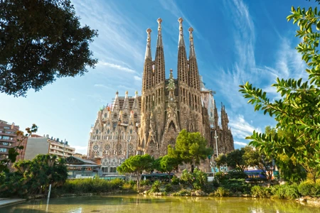 La Sagrada Familia à Barcelone 