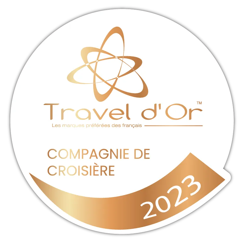 Logo Travel d'Or Compagnie de Croisière 2023
