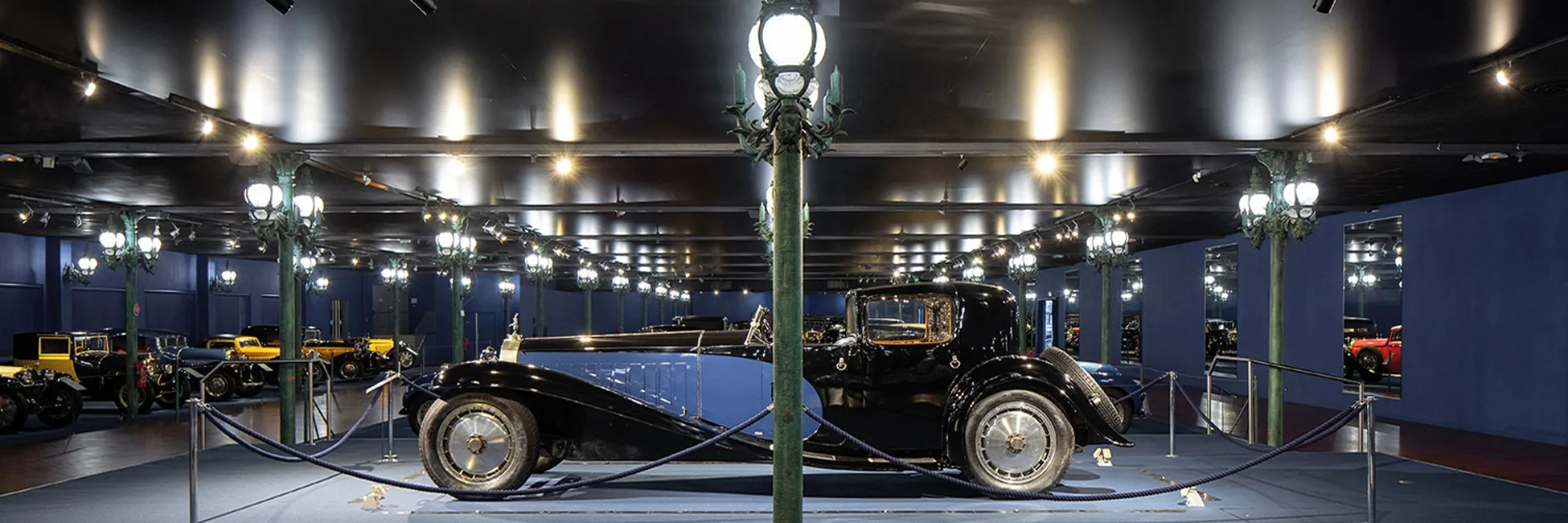 Voitures anciennes du musée automobile 