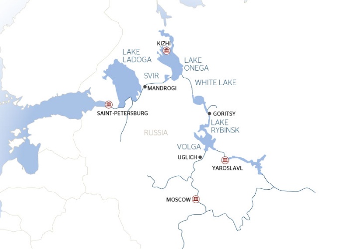 Along The Russian Rivers From Saint Petersburg To Moscow Port To Port Cruise Croisieurope Cruises