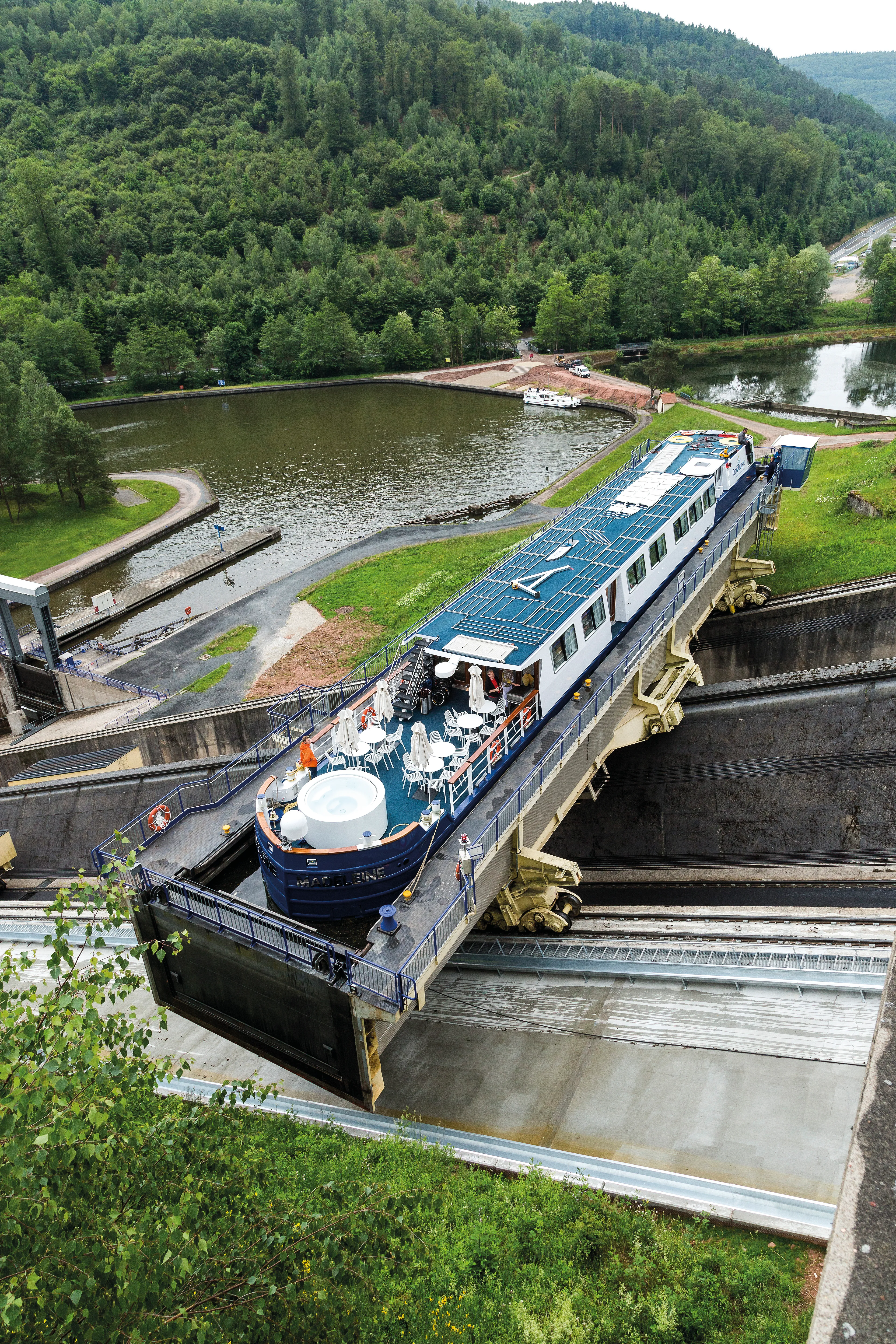 L'ascenseur à bateau d'Arzviller 