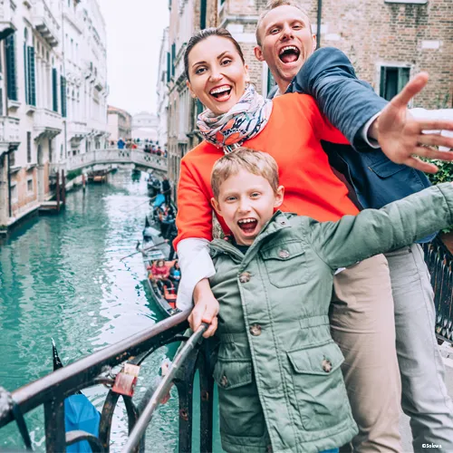 Venise en famille