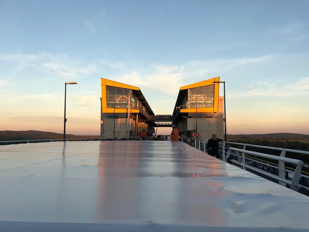 L'ascenseur à bateaux de Niederfinow 