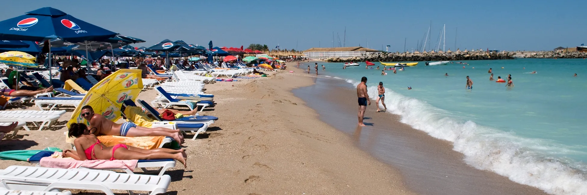 La plage de Constanta 