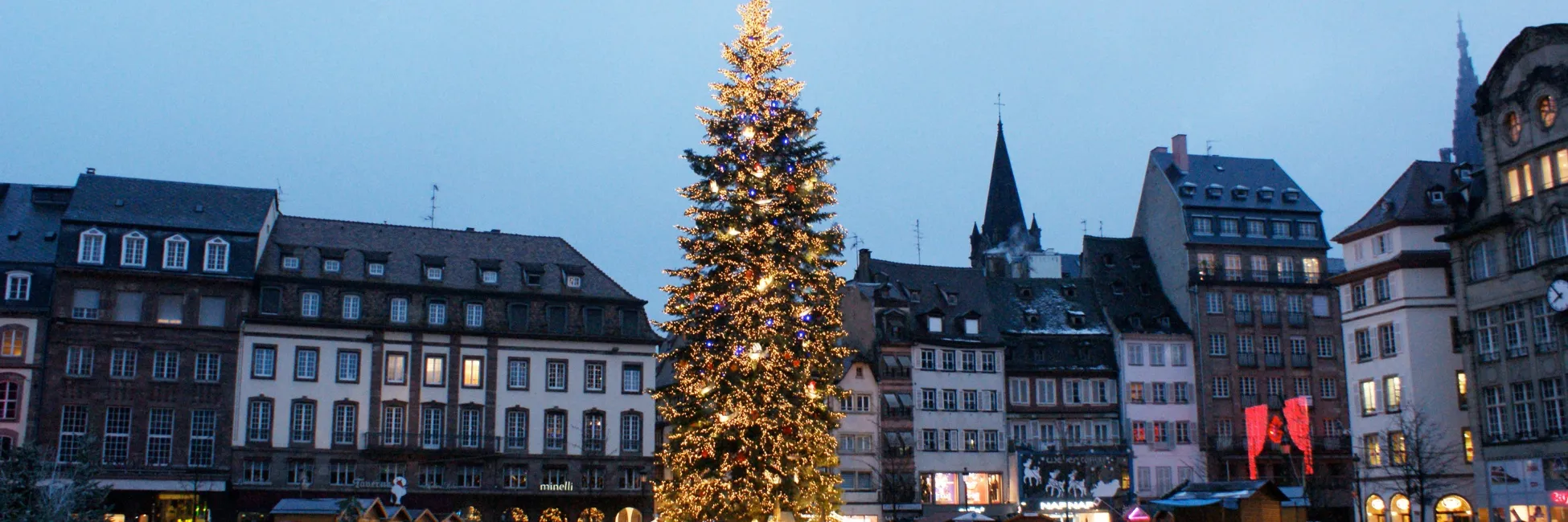 Place Kleber à Noël 