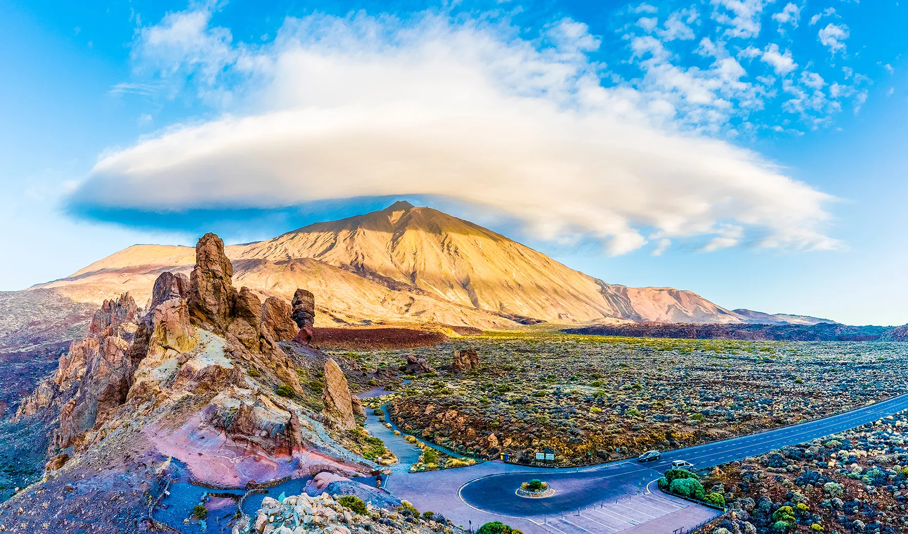 Le grandiose parc national de Teide à Ténérife 