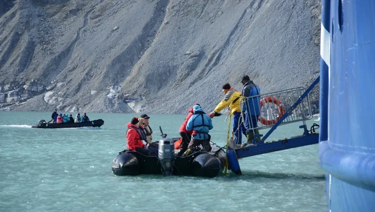 Excursion en bateau zodiac 