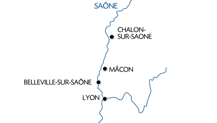 Carte Fluviale Rhône - BJL