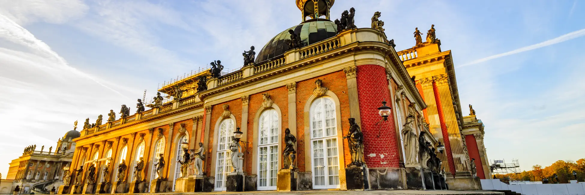 Le palais Sanssouci à Potsdam 