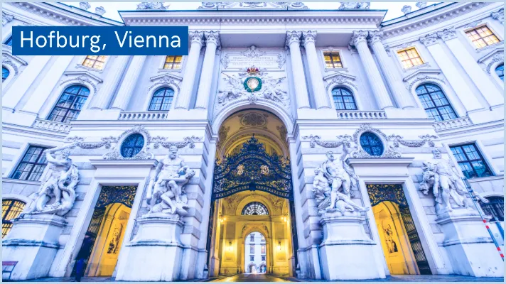 Hofburg in Vienna with CroisiEurope