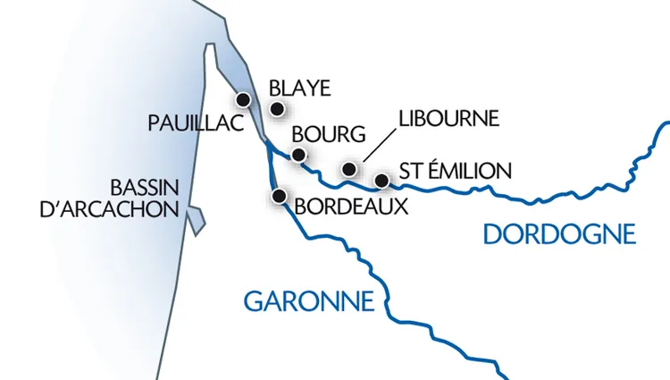 Carte Fluviale Garonne - BOA