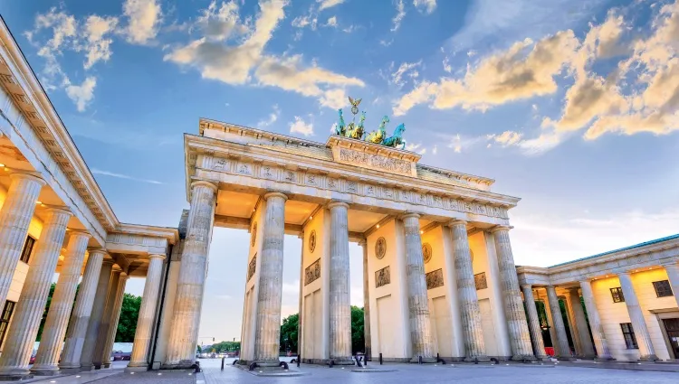 La Porte de Brandebourg à Berlin 