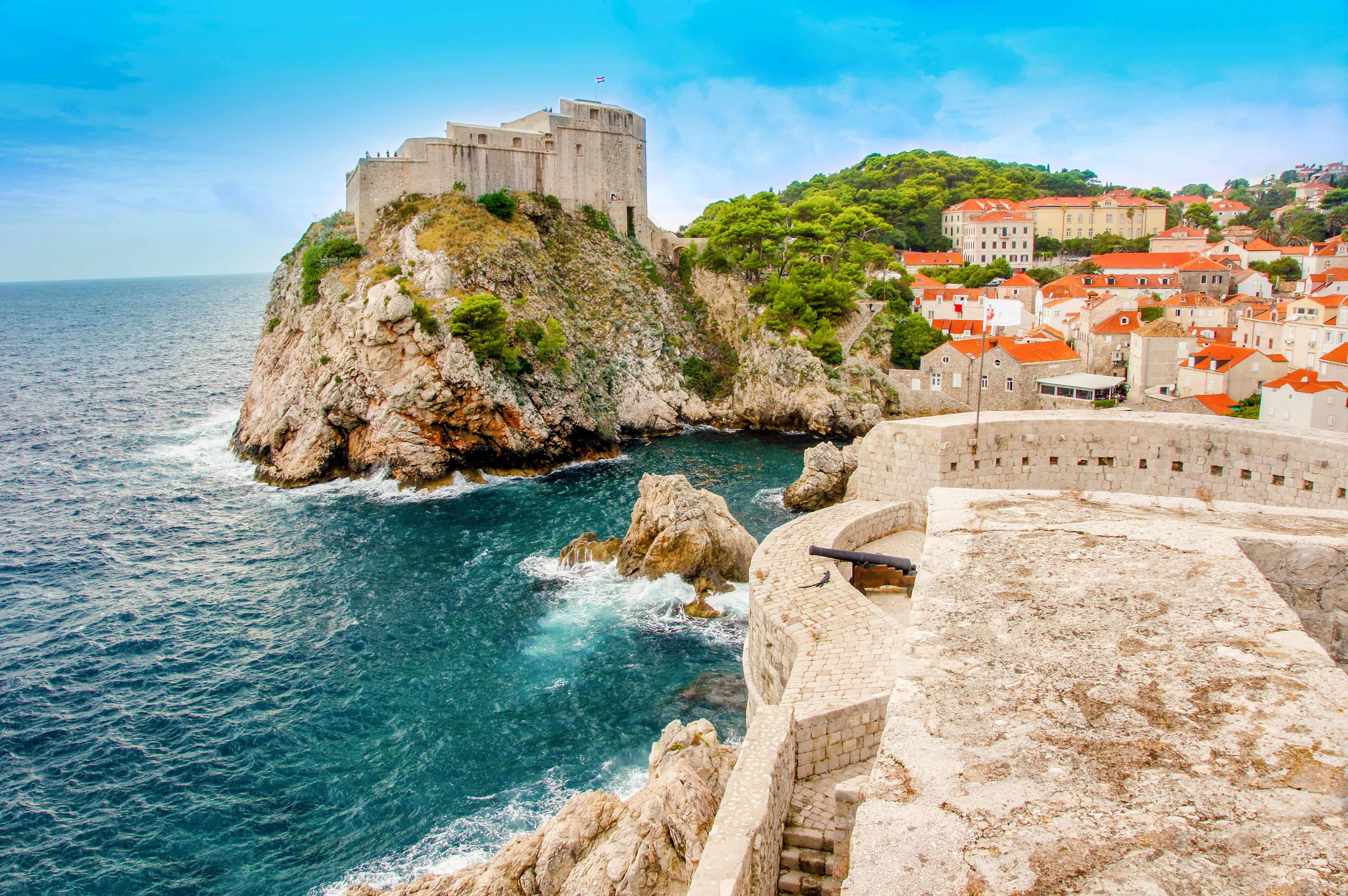 Les remparts de Dubrovnik