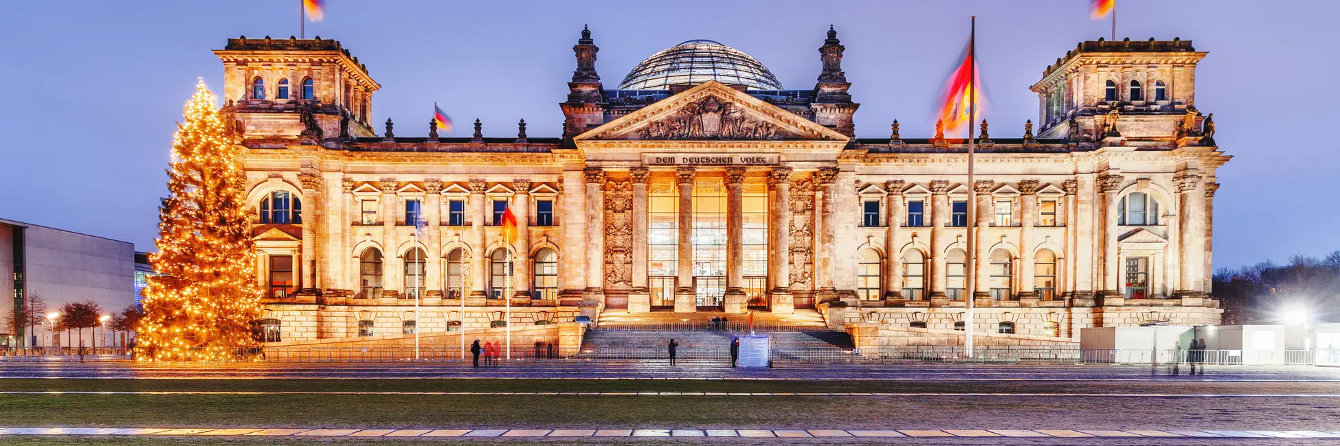 Le Reichstag de nuit 