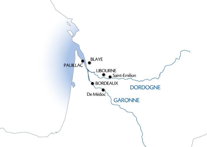 France - Atlantique Sud - Bordeaux - Libourne - Croisière Noël sur la Gironde et la Garonne