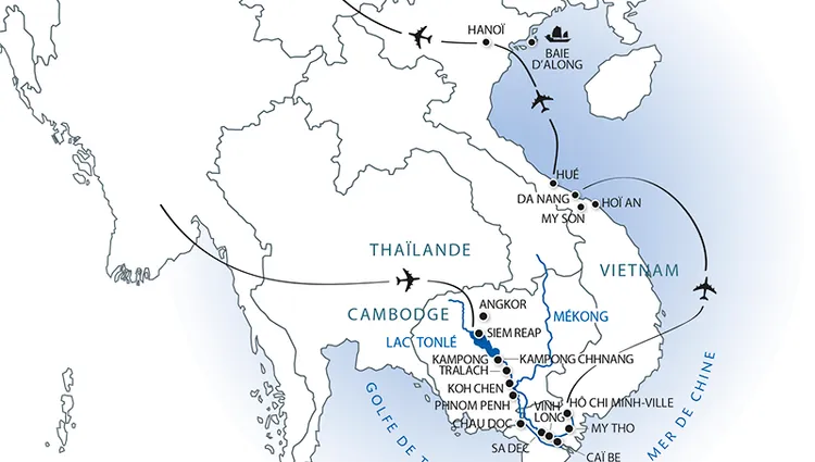 Carte Lointaine Mekong - 19R