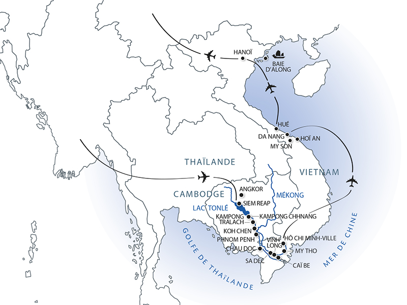 Carte Lointaine Mekong - 19R