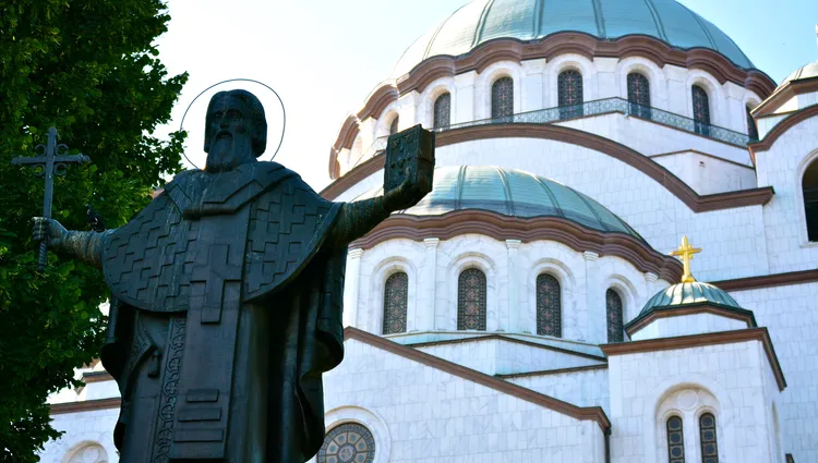 Eglise saint-sava à Belgrade