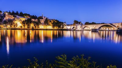 Réveillon dans la vallée du Rhône (formule port/port)