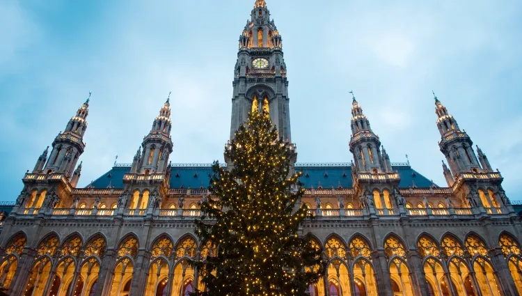 Place du marché de Noël de Vienne 